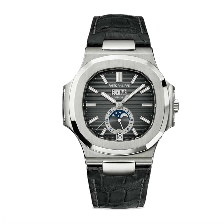 Patek Philippe Annual Calendar Chronograph 5960P-016 “Platinum Grey Dial” Deluxe Replica Edition SportInspired 389