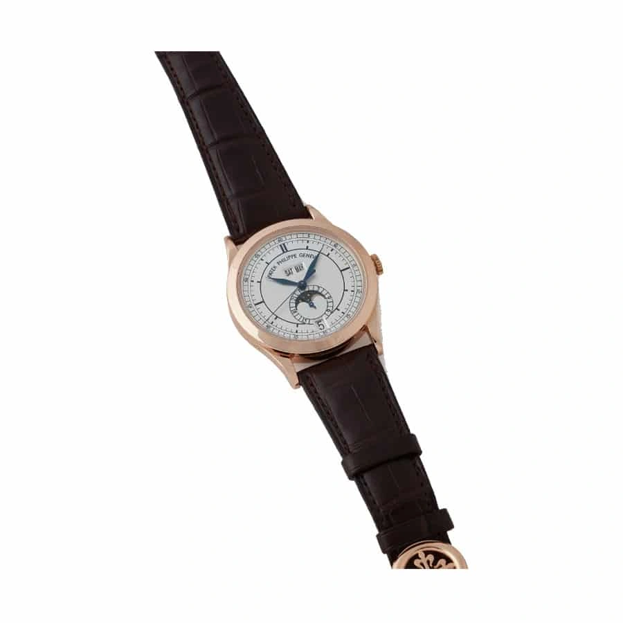 Soft Patek Philippe Annual Calendar Moon Phase 5396R-001 “Rose Gold” True Replica 1: 349