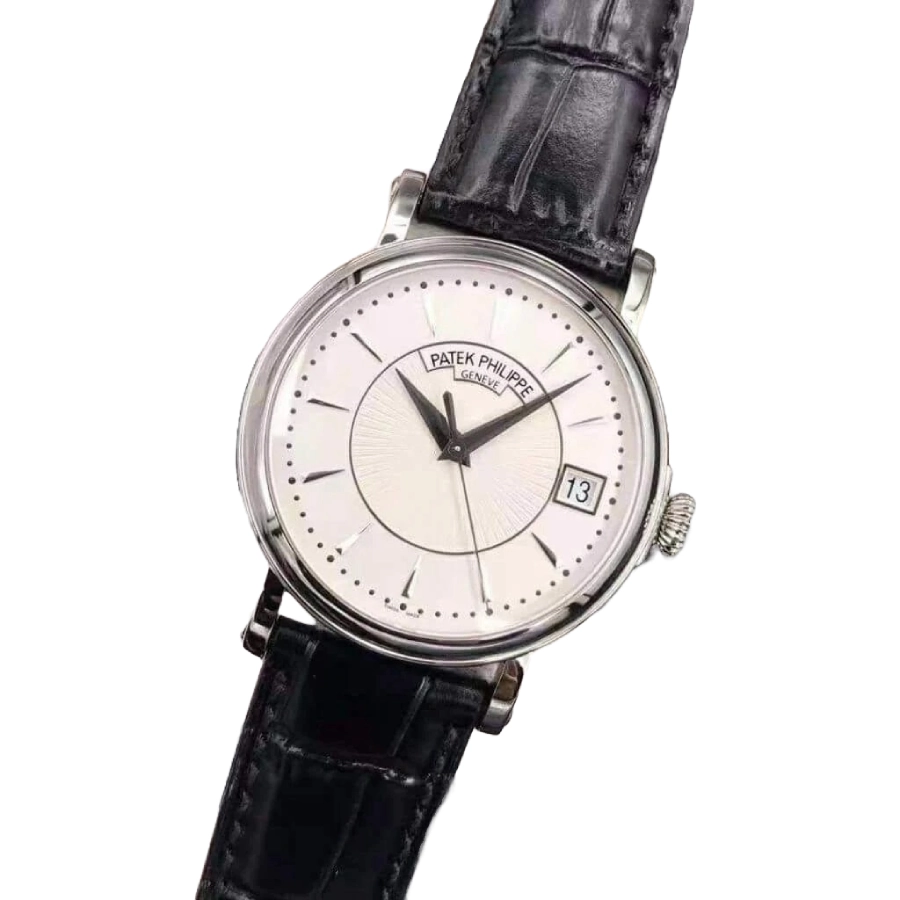 Effortless Patek Philippe Calatrava 5153G-010 “White Gold Officer’s Case” Authentic Clone 1: 363