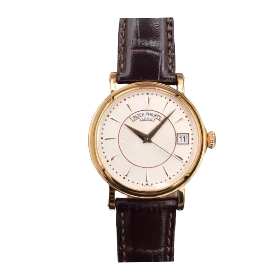 Effortless Patek Philippe Calatrava 5153J-001 “Yellow Gold Officer’s Case” Deluxe Replica Edition 364