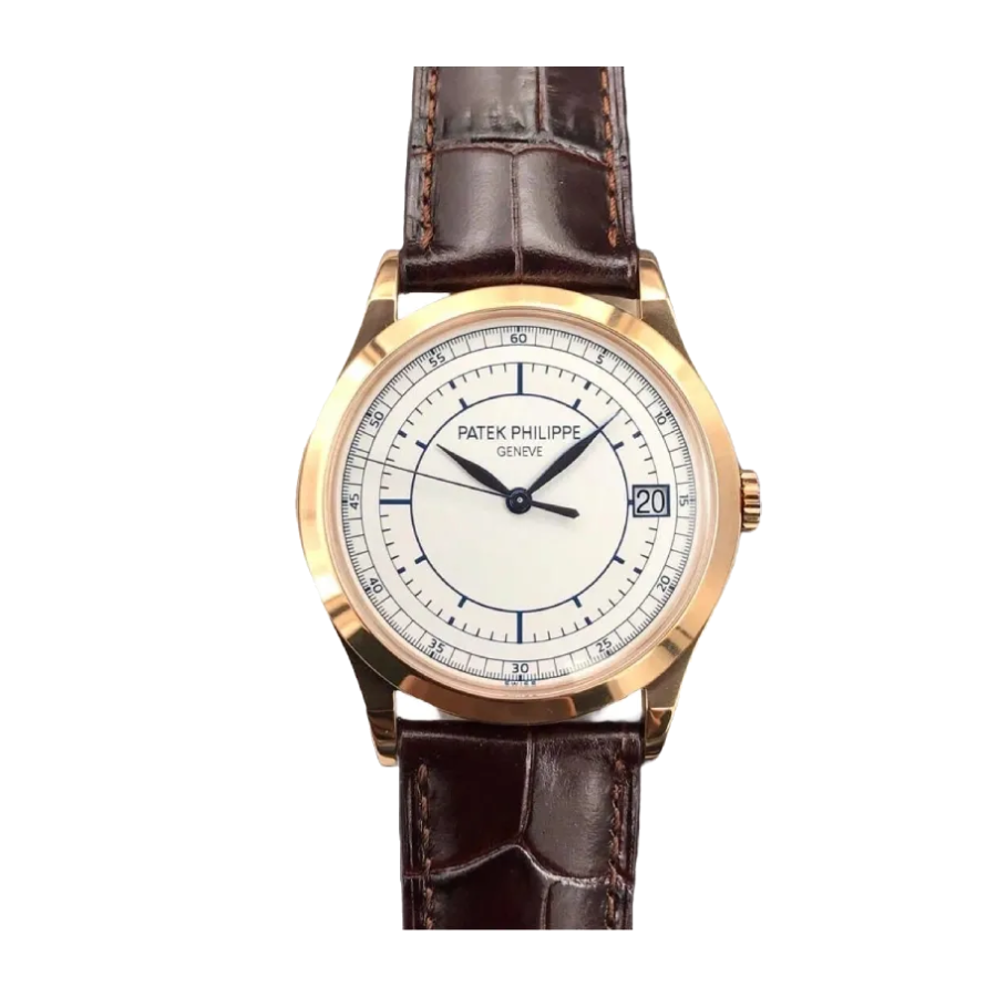 Sleek Patek Philippe Calatrava 5296R-001 “Rose Gold Annual Calendar” Pro Clone 1: 371