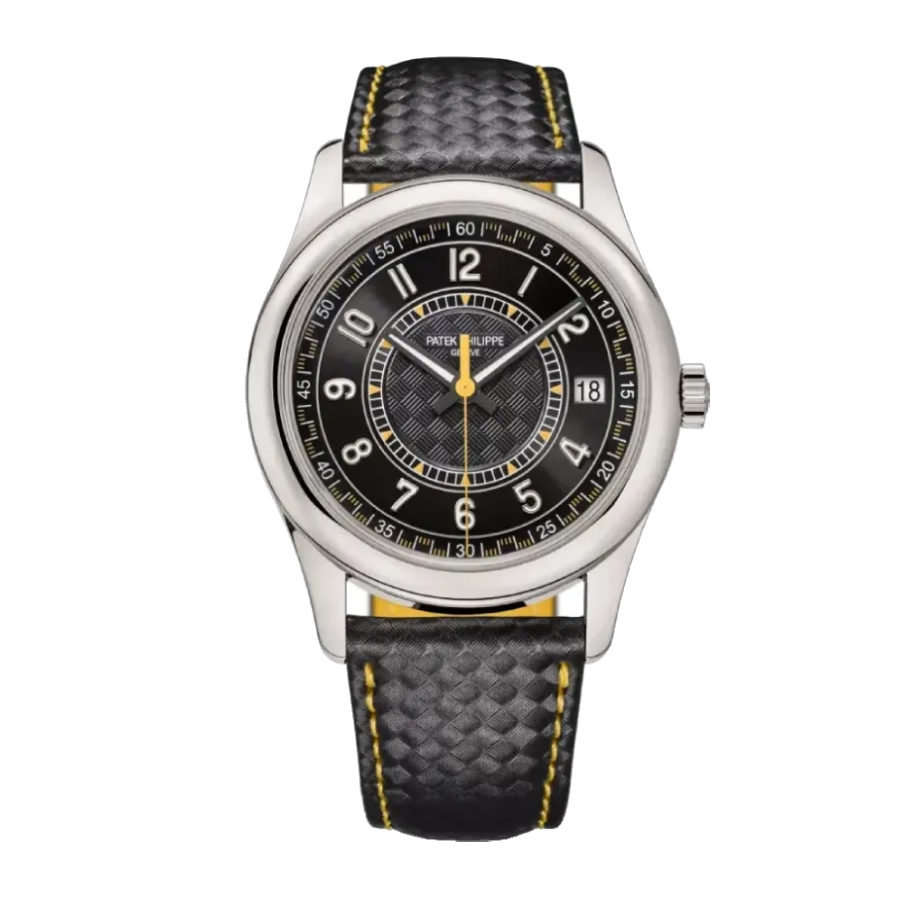 Upgraded Patek Philippe Calatrava 6007G-001 “White Gold Black Dial”  Copy 1: 369