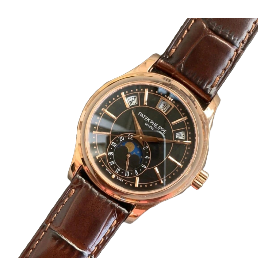 Sleek Patek Philippe Complications 5205R-010 “Rose Gold Blue Dial” Perfect Clone Edition 377