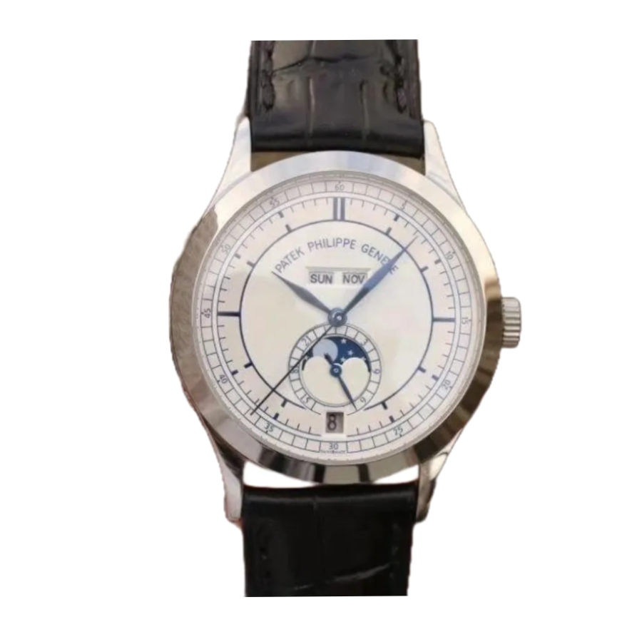 OnTrend Patek Philippe Complications 5396G-001 “White Gold Silvery Dial” Ultra Clone 1: 381