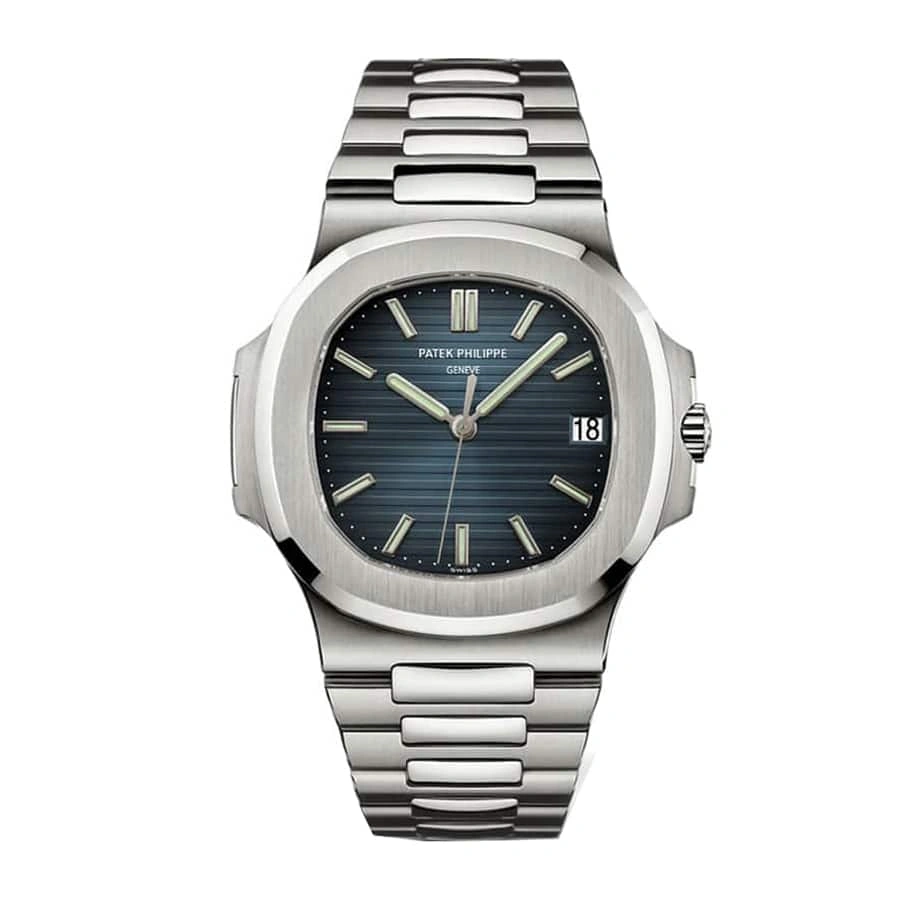 WrinkleFree Patek Philippe Nautilus 5711 1A-010 Blue Dial Signature Replica 1: 406