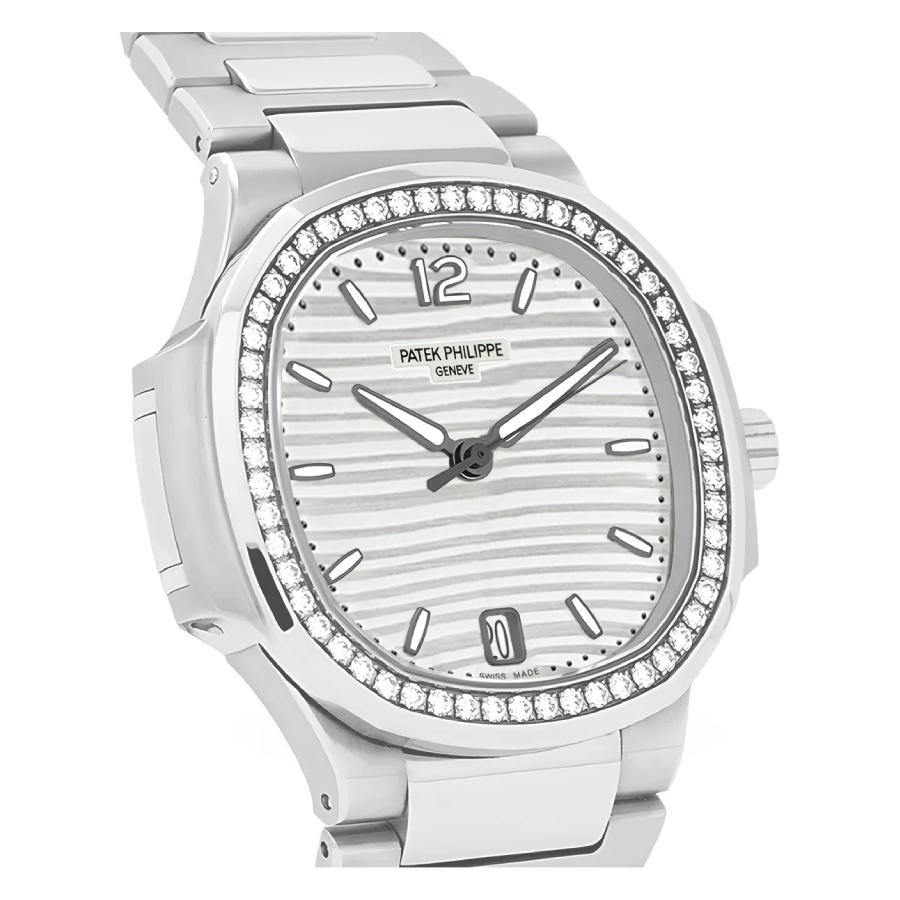 Thermal Patek Philippe Nautilus 7118 1200A “Diamond Bezel” Mirror Clone Quality 423