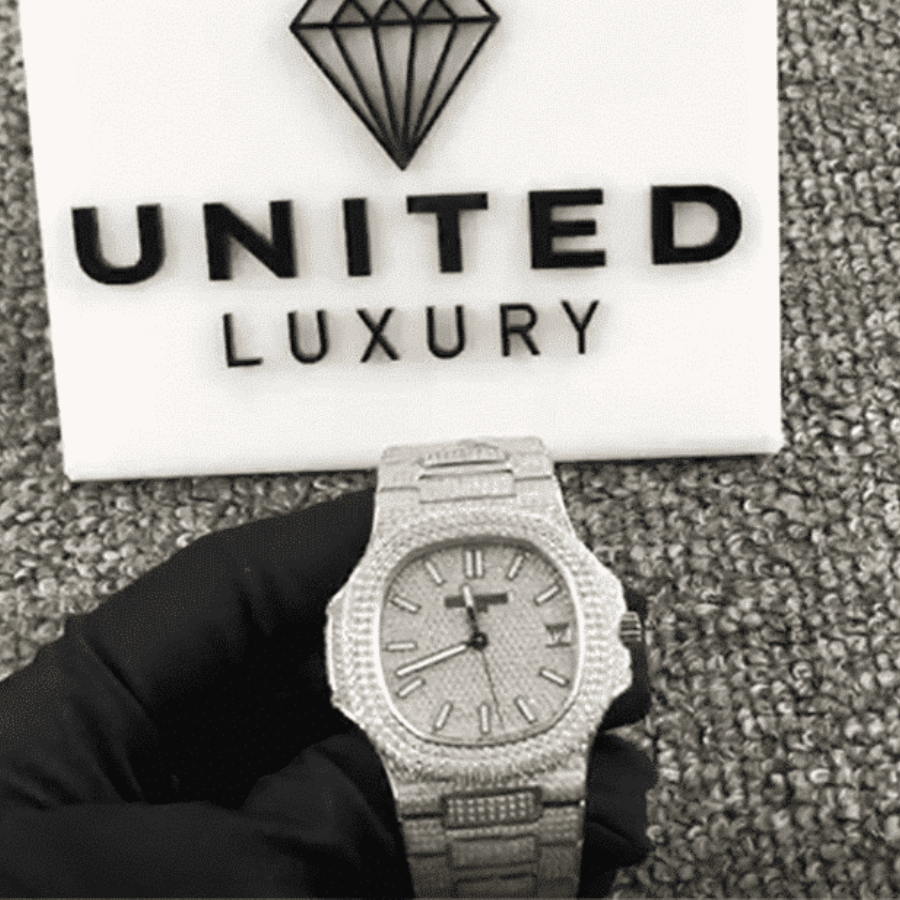 FastDry Patek Philippe Nautilus “Iced Out” 5719 10G Authentic Copy 1: 391