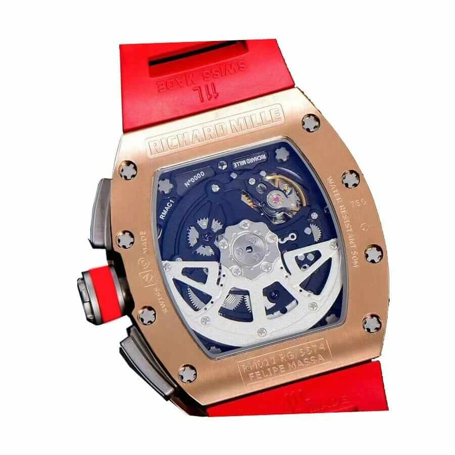 Superclonewatches Chic Richard Mille RM 011 “Red Demon”  Super Clone 456