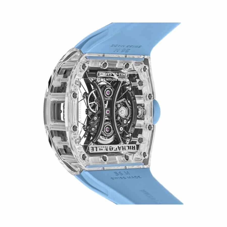 Superclonewatches Richard Mille RM 056-02 “Sapphire” Exact Replica 1: Attractive 504