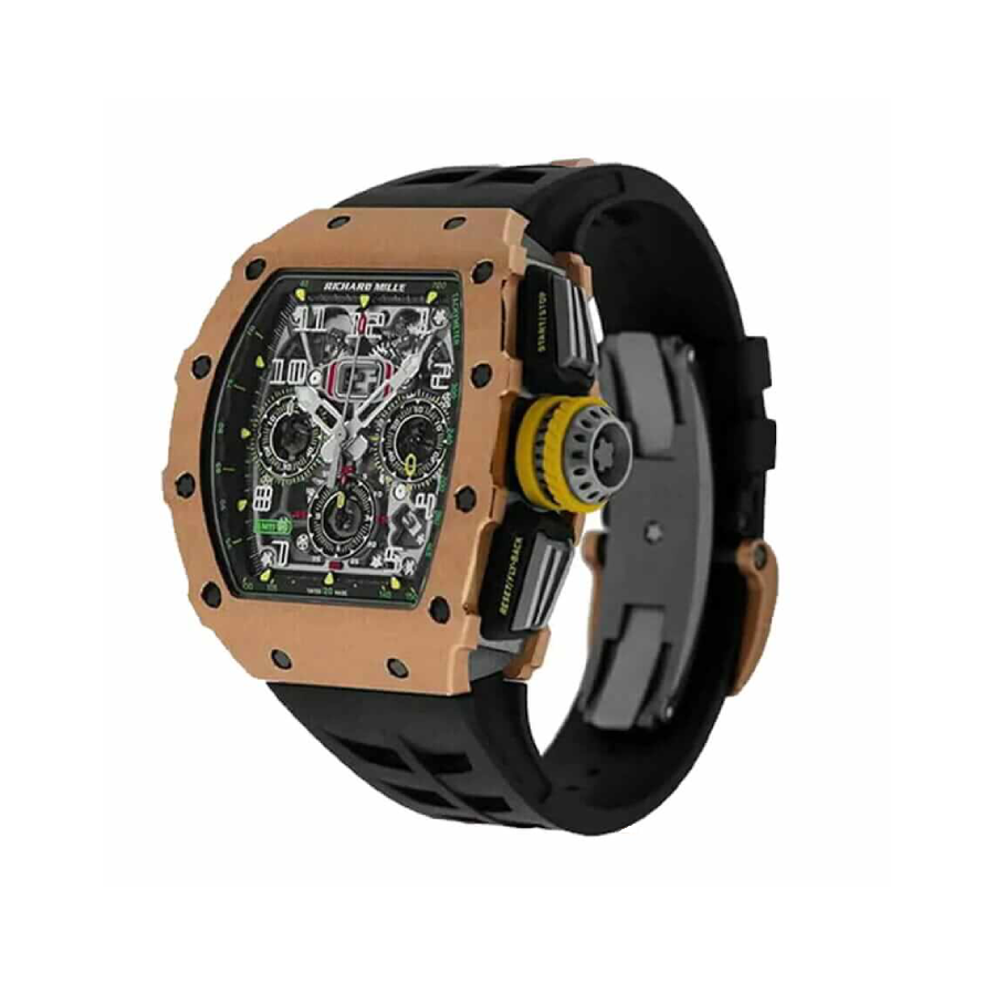 Superclonewatches Richard Mille RM 11-03 “Rose Gold” Master Clone Quality Unisex 478