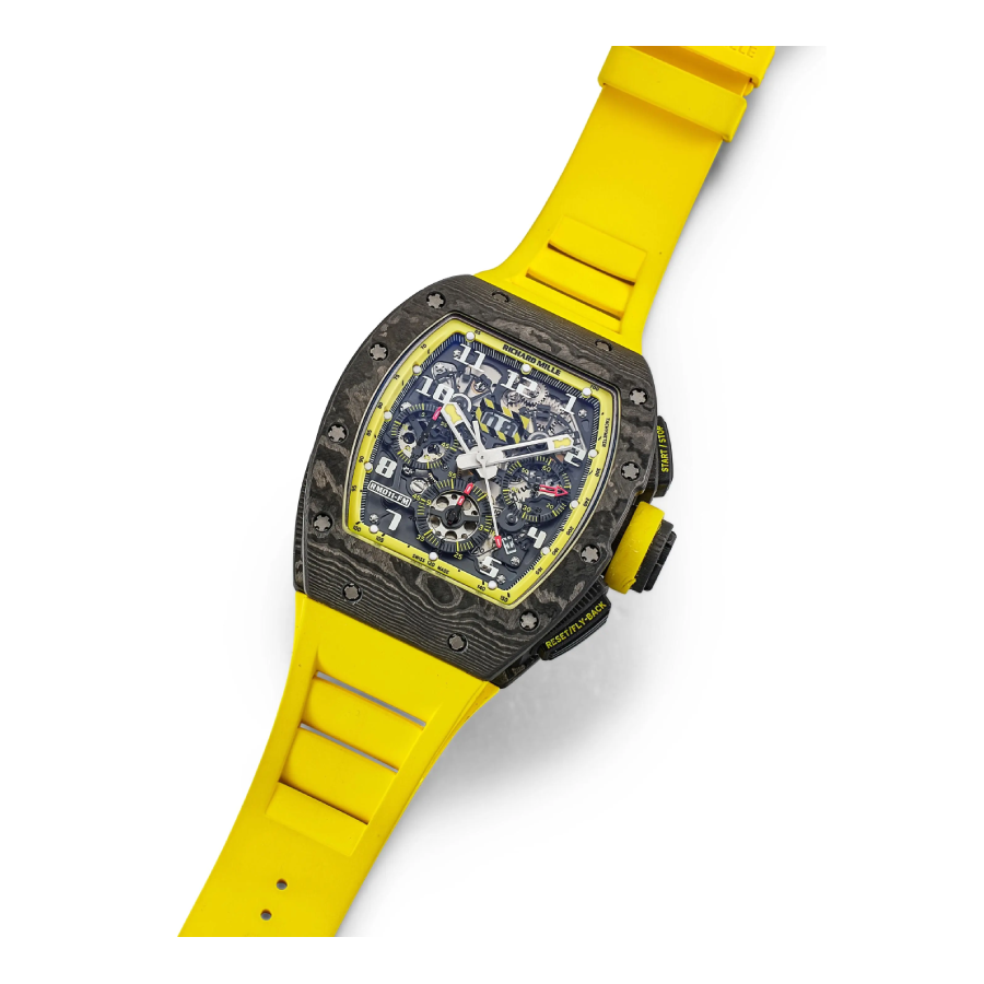Superclonewatches Richard Mille RM 11-03 “Yellow Storm” Detailed Super Clone Tailored 471