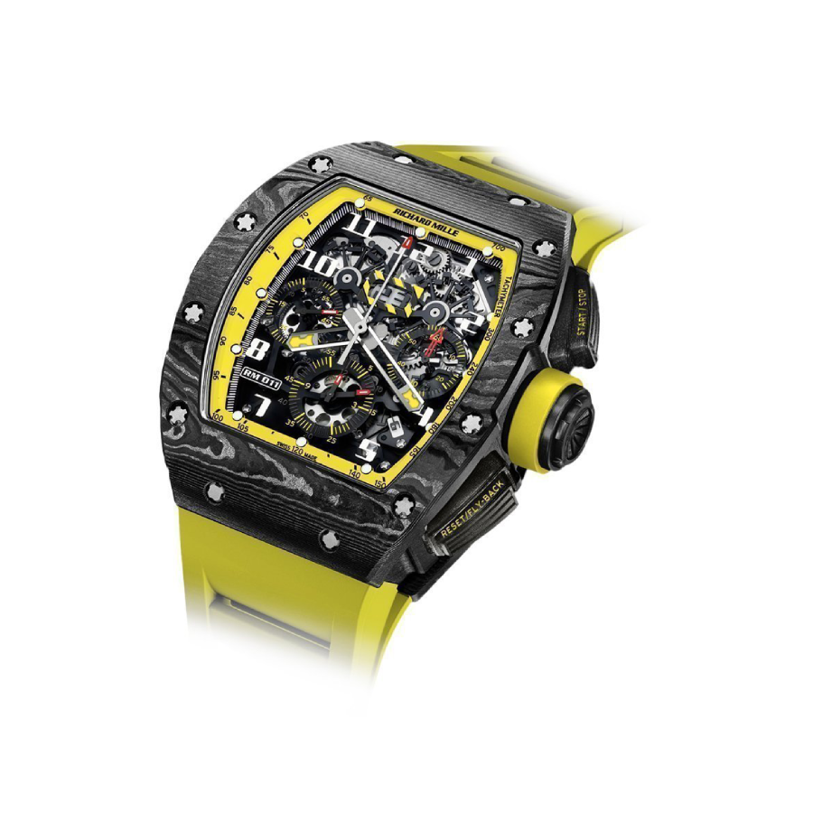 Superclonewatches Richard Mille RM 11-03 “Yellow Storm” Detailed Super Clone Tailored 471