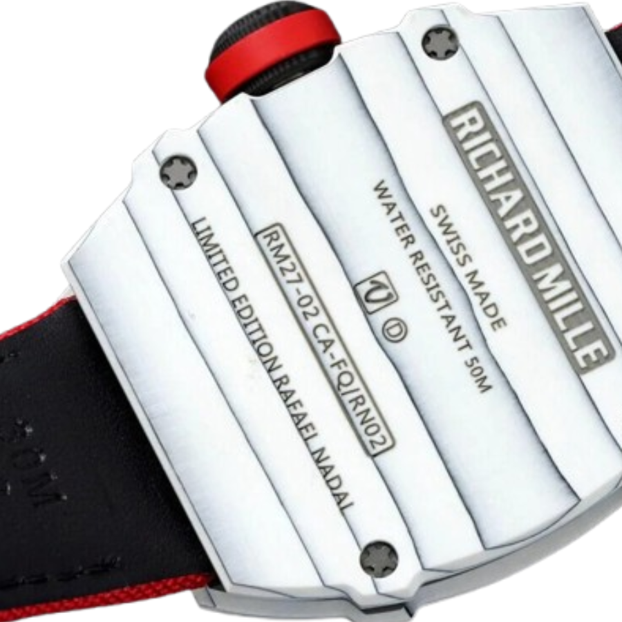Superclonewatches Effortless Richard Mille RM 27-02 Tourbillon “Rafael Nadal” Red Masterpiece Replica 509