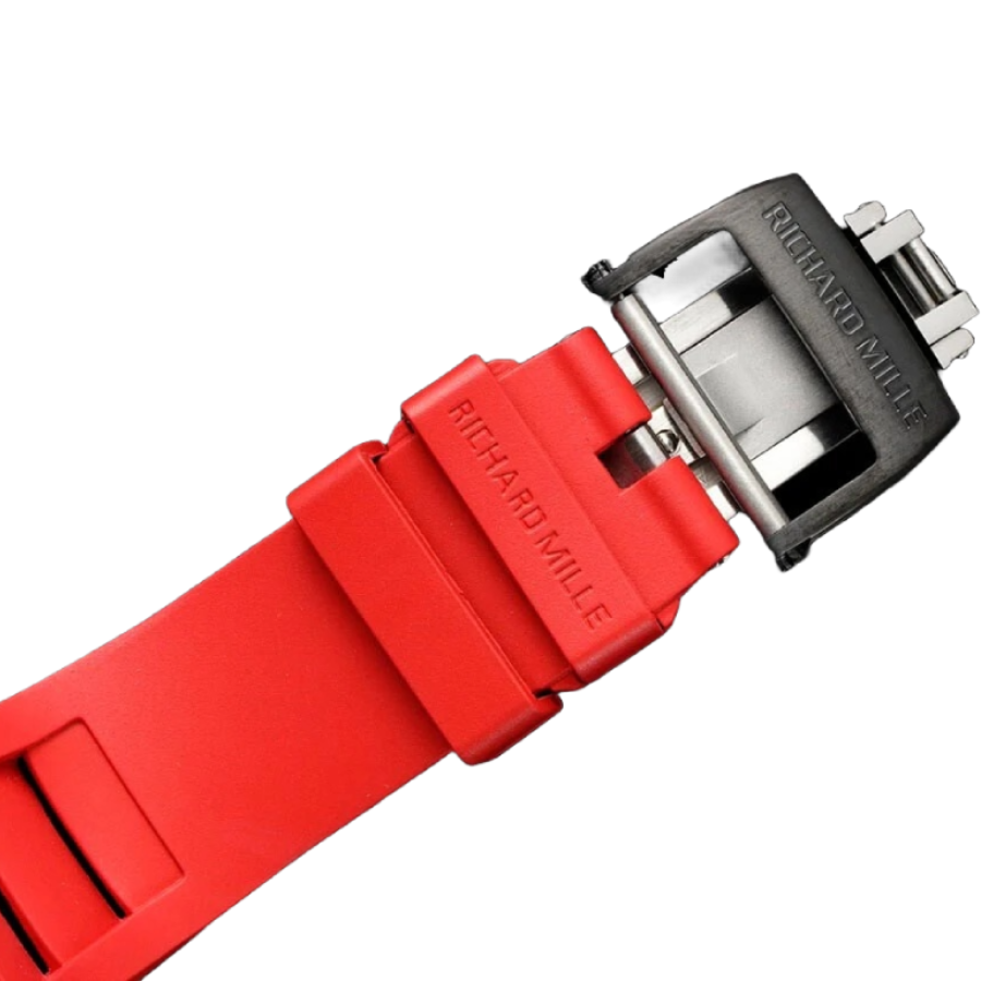 Superclonewatches Cozy Richard Mille RM 27-02 Tourbillon “Rafael Nadal” Red Rubber Exceptional Replica 1: 472