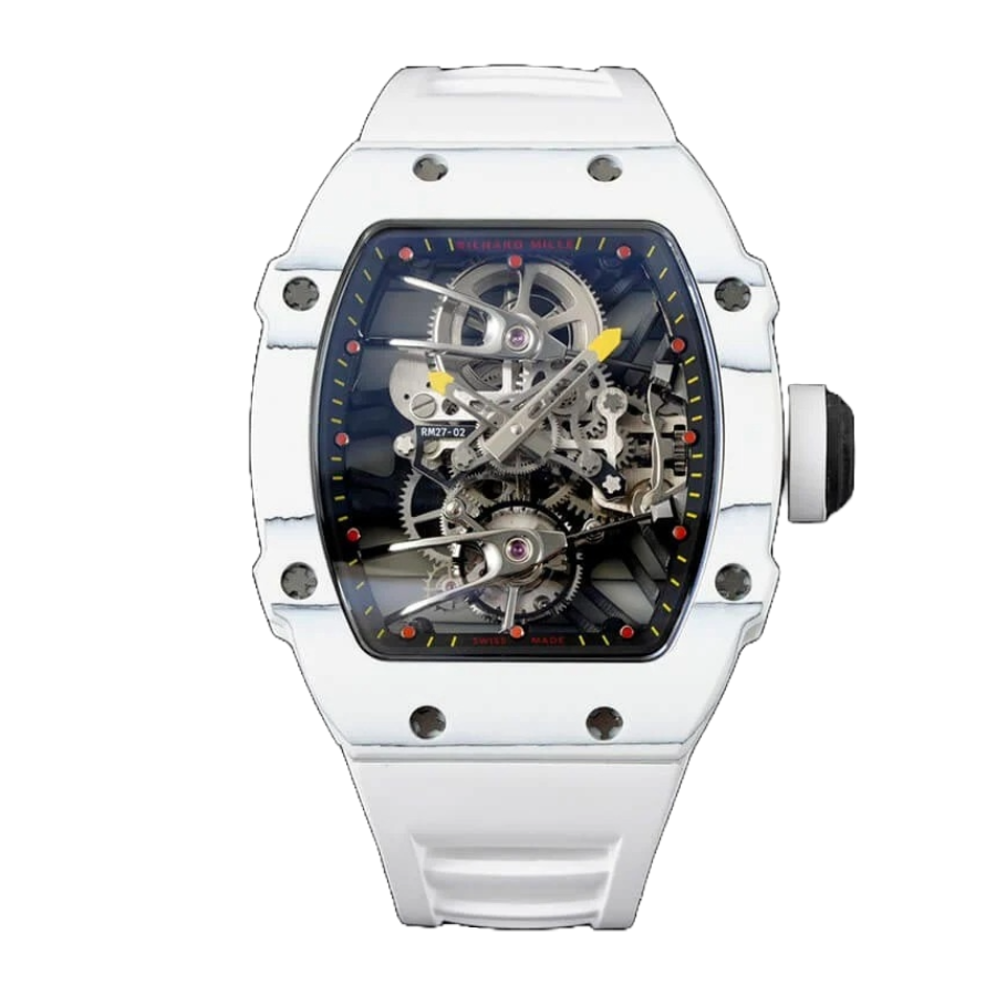 Superclonewatches Durable Richard Mille RM 27-02 Tourbillon “Rafael Nadal” White Case First-Class Clone 511