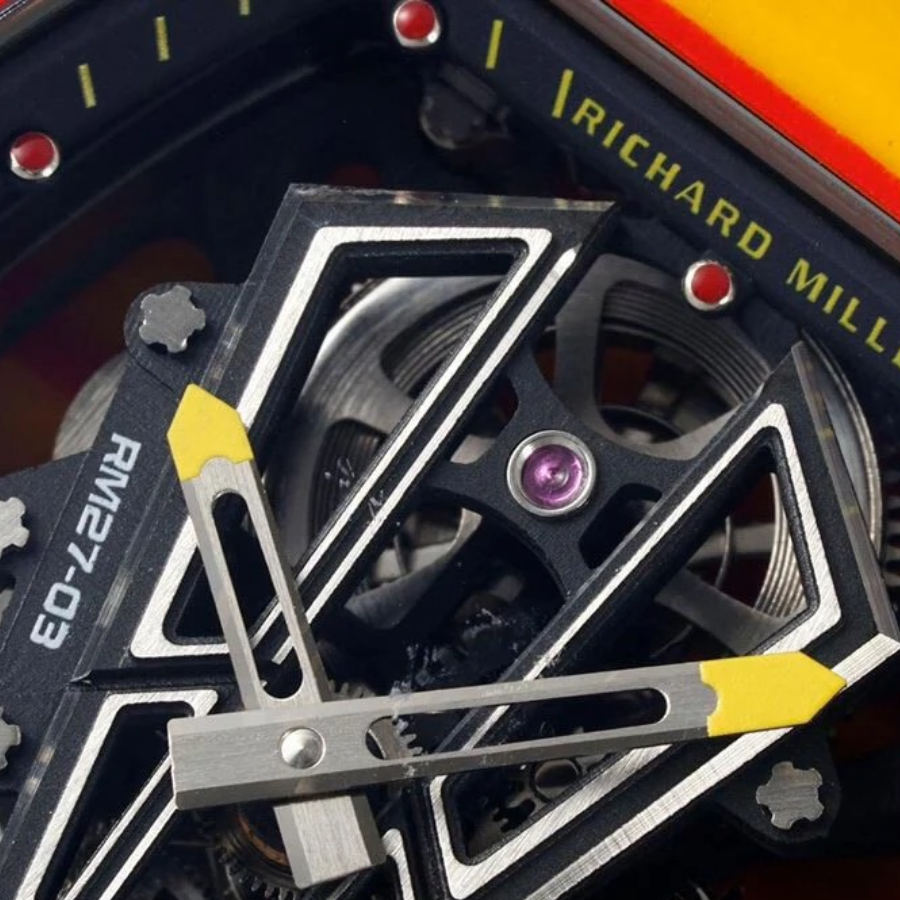 Superclonewatches Chic Richard Mille RM 27-03 Tourbillon “Rafael Nadal” Collector’s Clone 1: 477