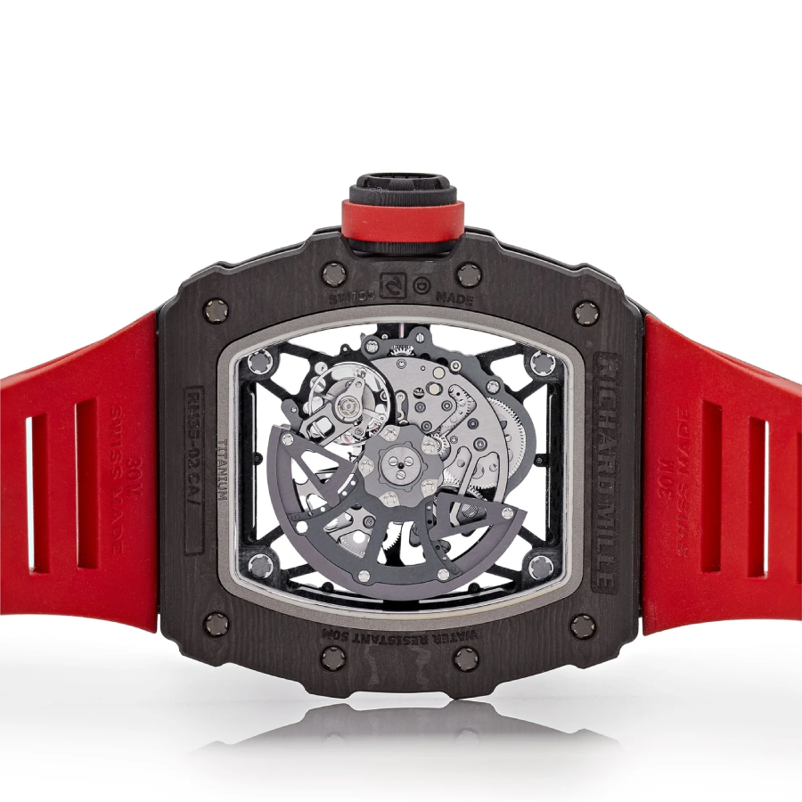 Superclonewatches Lightweight Richard Mille RM 35-02 “Red Carbon”  Copy 1: 512