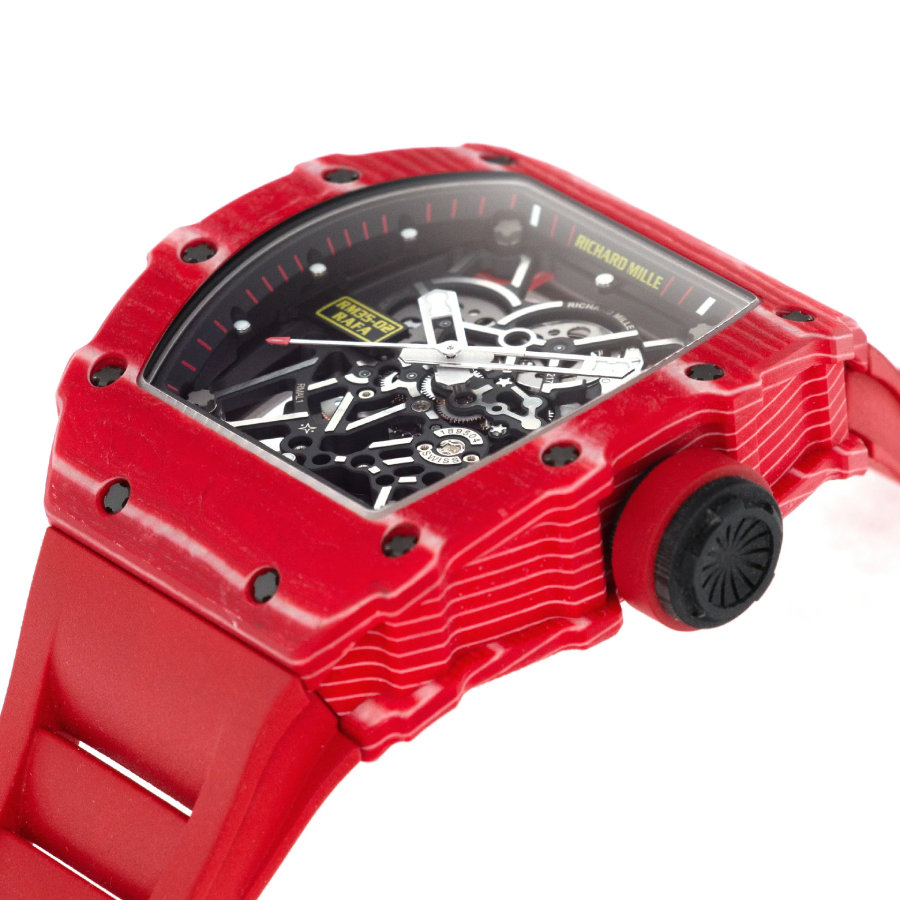Superclonewatches GoodFit Richard Mille RM 35-02 “Red Quartz TPT” Top Replica 1: 488