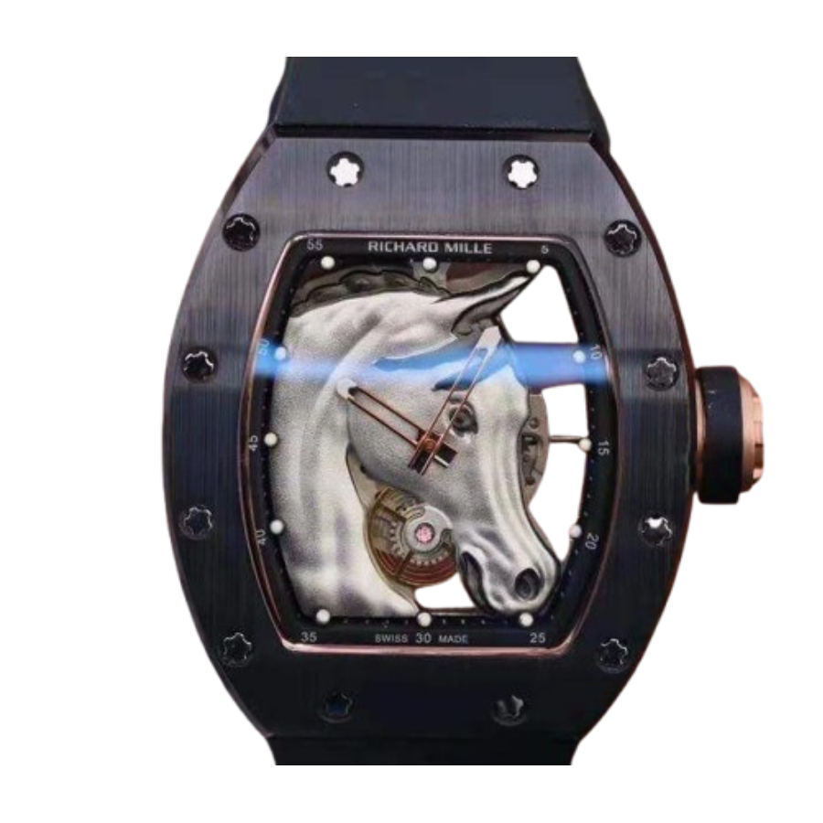 Superclonewatches Sustainable Richard Mille RM 52-02 “Horse” Ultra Realistic Replica 513