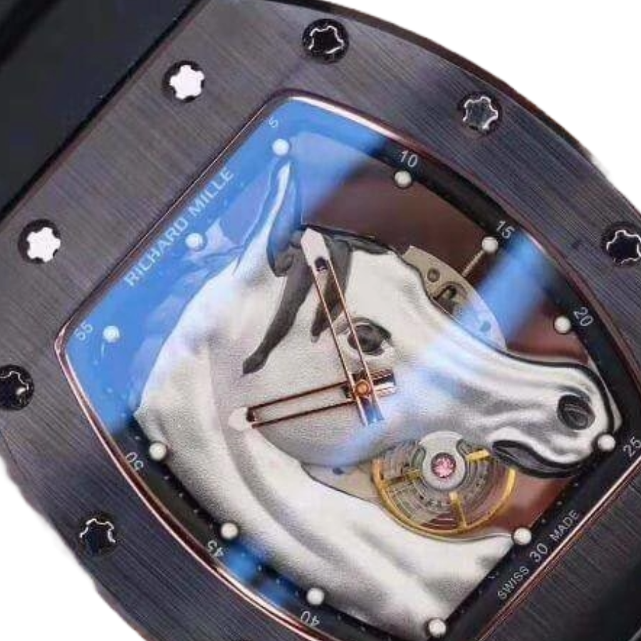 Superclonewatches Sustainable Richard Mille RM 52-02 “Horse” Ultra Realistic Replica 513