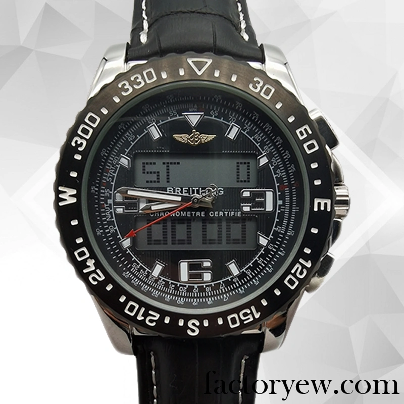 EW Breitling Airwolf Raven A78364 Men’s Fake 46mm Black Dial