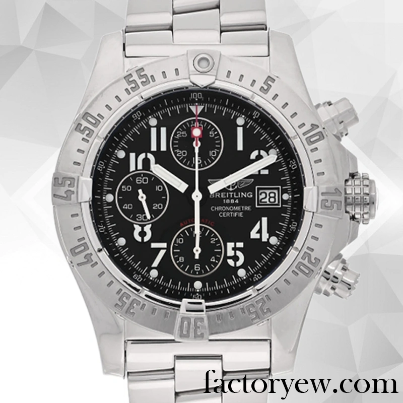 EW Breitling Avenger 46mm Men’s A13380 Fake Silver-tone Automatic
