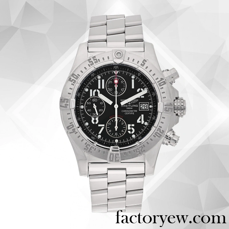 EW Breitling Avenger 46mm Men’s A13380 Fake Silver-tone Automatic