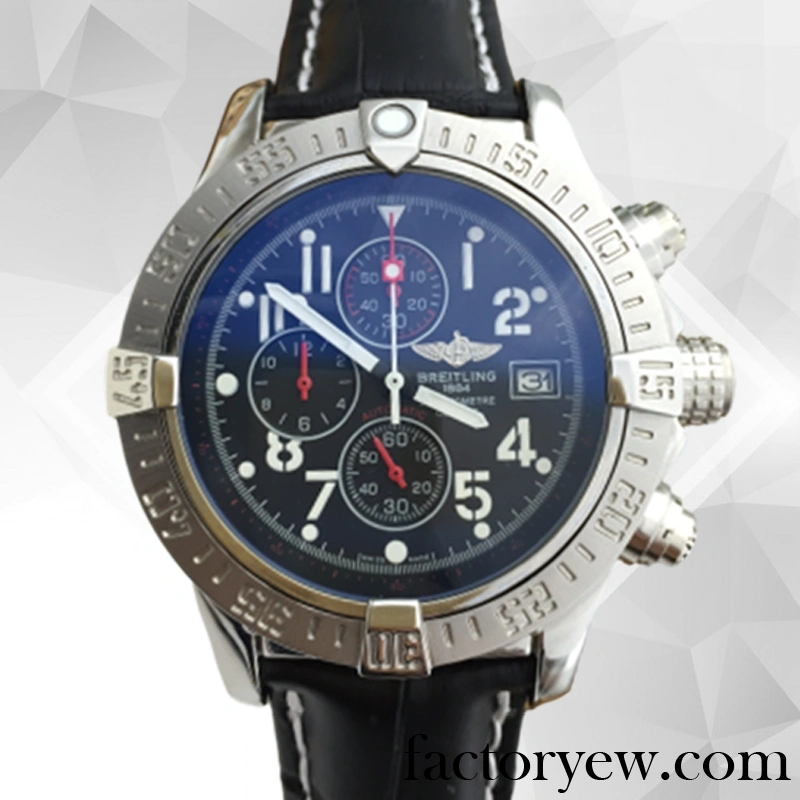 EW Breitling Avenger A1337011.B973 46mm Men’s Fake Quartz Automatic Leather Strap