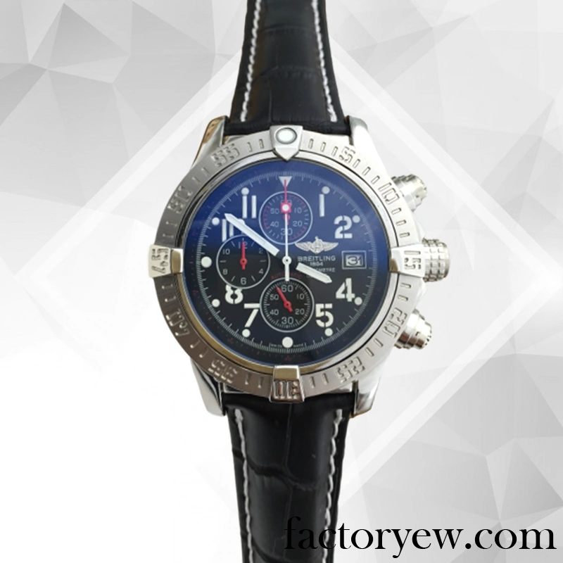 EW Breitling Avenger A1337011.B973 46mm Men’s Fake Quartz Automatic Leather Strap