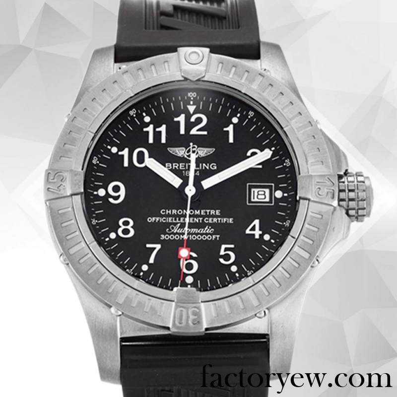 EW Breitling Avenger E17370 Men’s 44mm Fake Stainless Steel Silver-tone