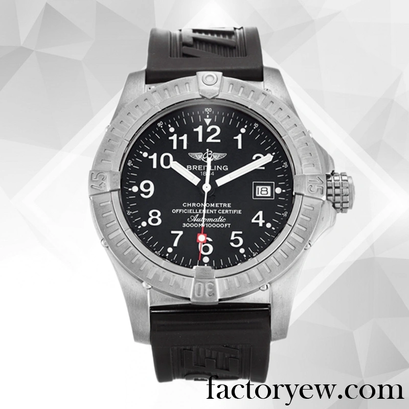 EW Breitling Avenger E17370 Men’s 44mm Fake Stainless Steel Silver-tone