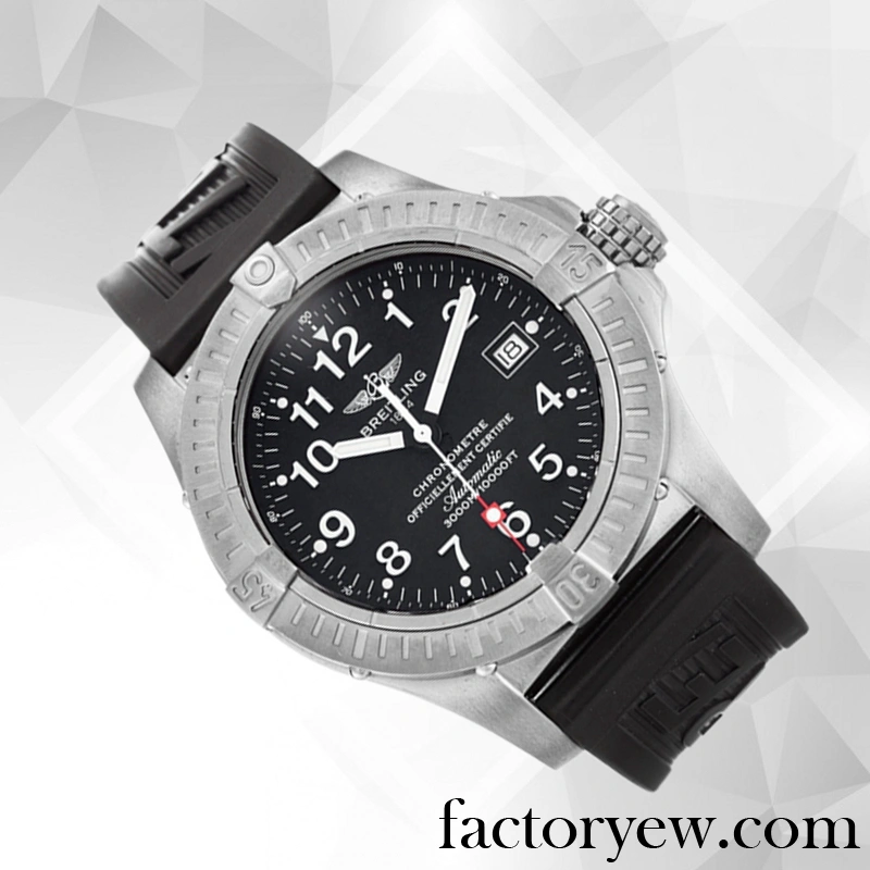 EW Breitling Avenger E17370 Men’s 44mm Fake Stainless Steel Silver-tone