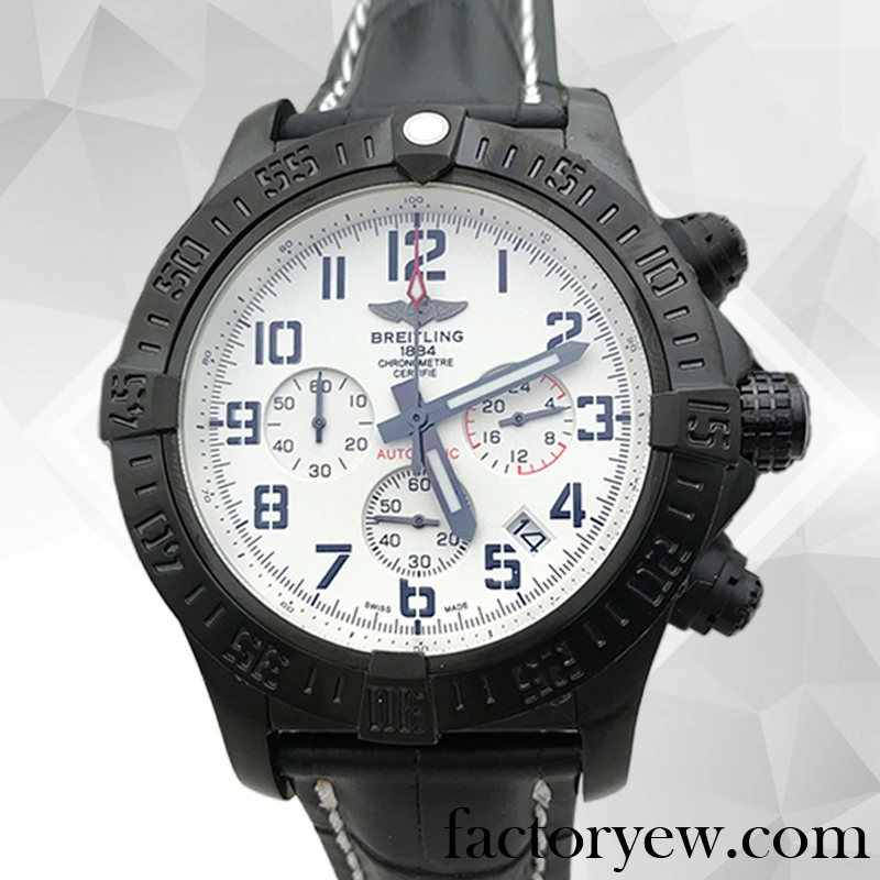 EW Breitling Avenger XB0170E4 46mm Men’s Fake Leather Strap