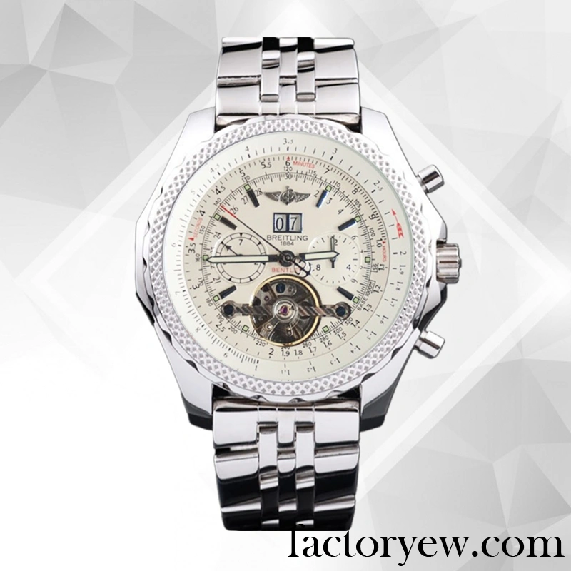 EW Breitling Bentley 46mm Men’s BentleyWSL-003 Fake Automatic Silver-tone