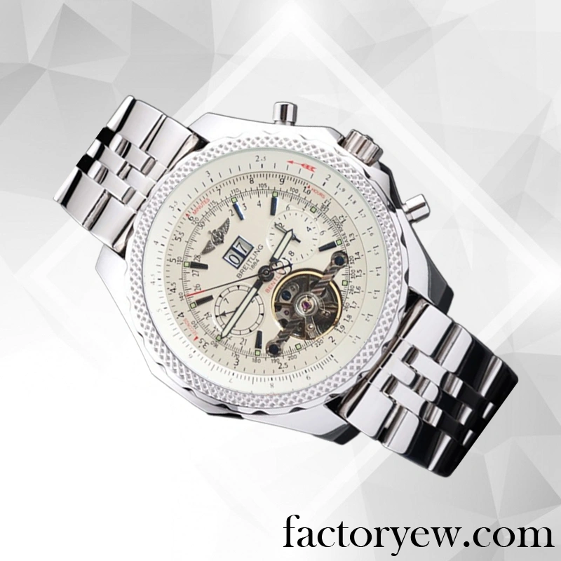 EW Breitling Bentley 46mm Men’s BentleyWSL-003 Fake Automatic Silver-tone