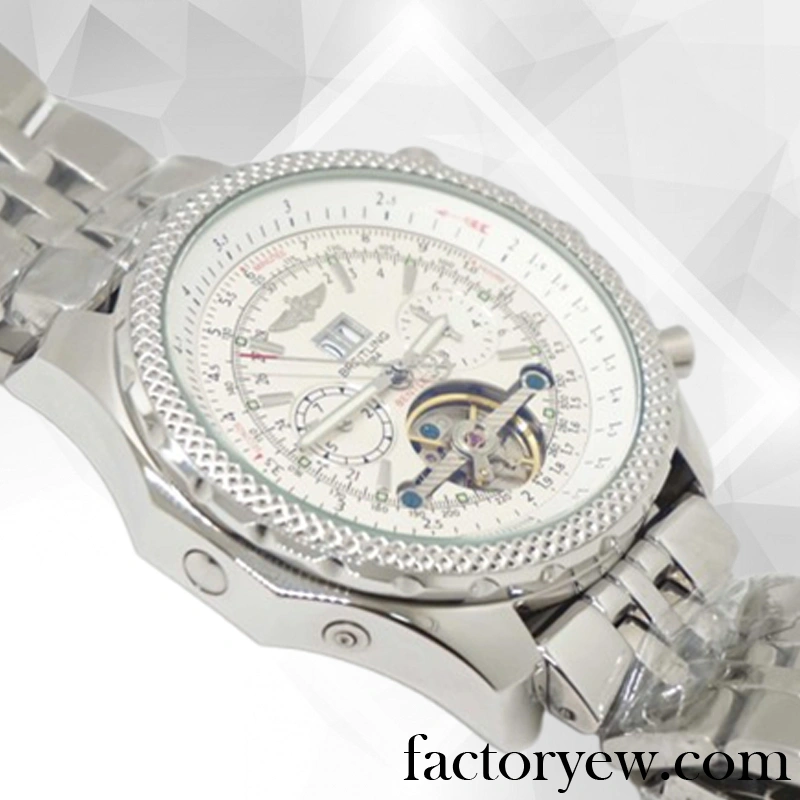 EW Breitling Bentley 46mm Men’s BentleyWSL-003 Fake Automatic Silver-tone