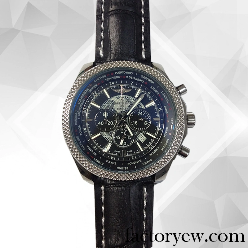 EW Breitling Bentley AB0521 46mm Men’s Fake Silver-tone