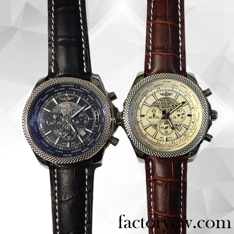 EW Breitling Bentley AB0521 46mm Men’s Fake Silver-tone