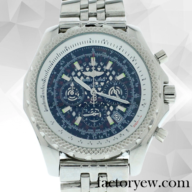 EW Breitling Bentley Men’s BentleyBL016 46mm Fake Bracelet Quartz