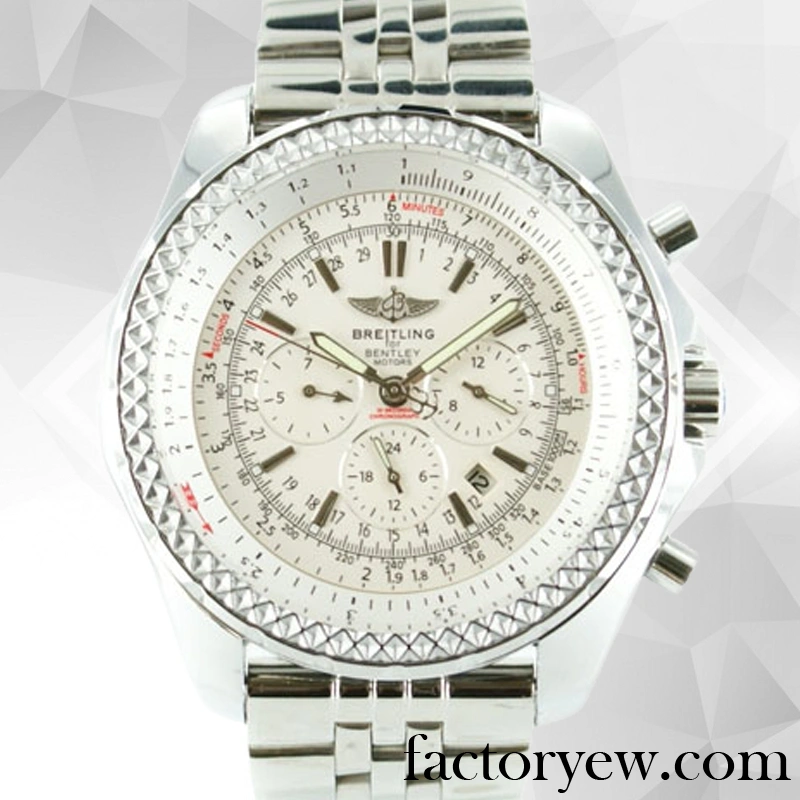 EW Breitling Bentley Motors Men’s 46mm Fake A25362-A Silver-tone Bracelet