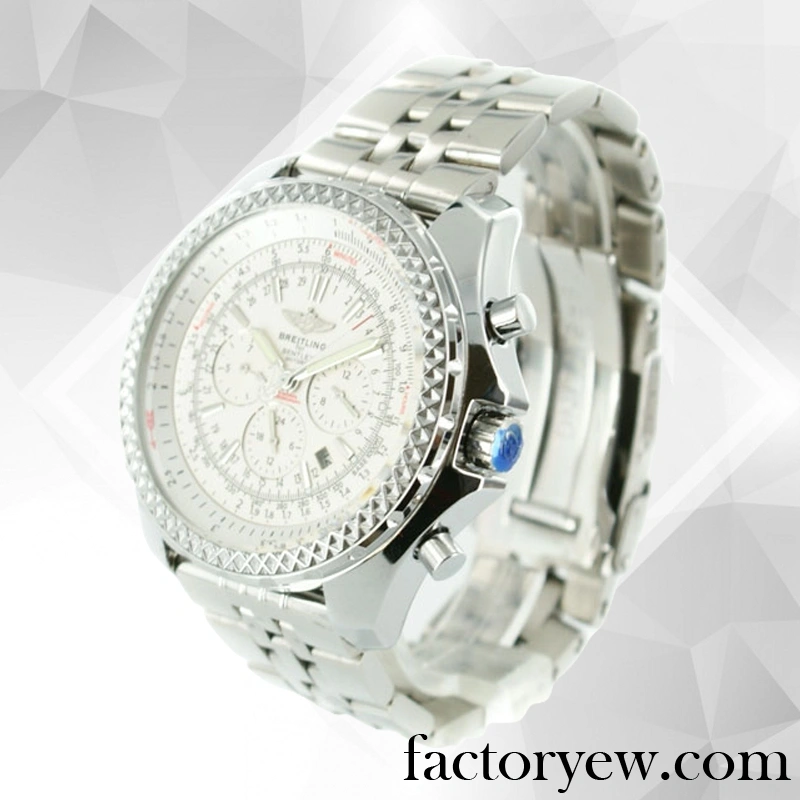 EW Breitling Bentley Motors Men’s 46mm Fake A25362-A Silver-tone Bracelet