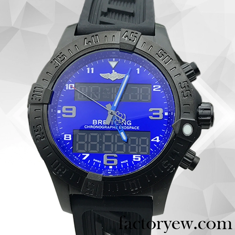 EW Breitling Exospace Men’s ExospaceB55-008 46mm Fake Black-tone Quartz
