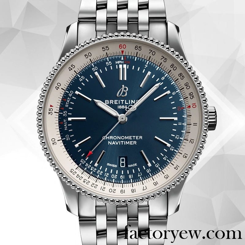 EW Breitling Navitimer 46mm A17326211C1A1 Men’s Fake Stainless Steel Silver-tone