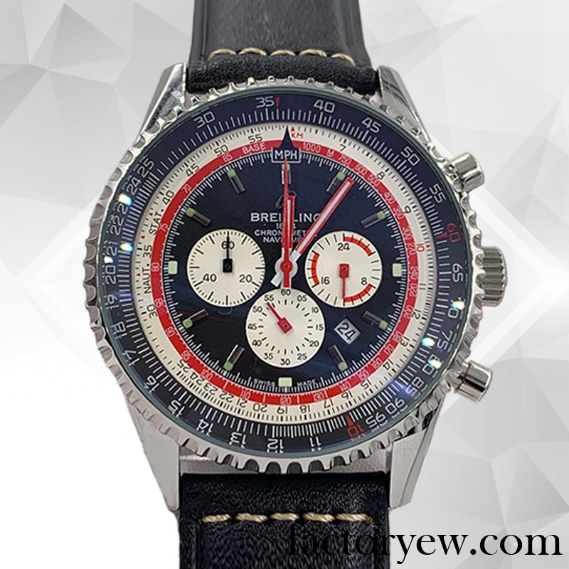 EW Breitling Navitimer Men’s AB01211B1B1X1 46mm Fake Stainless Steel Black Dial