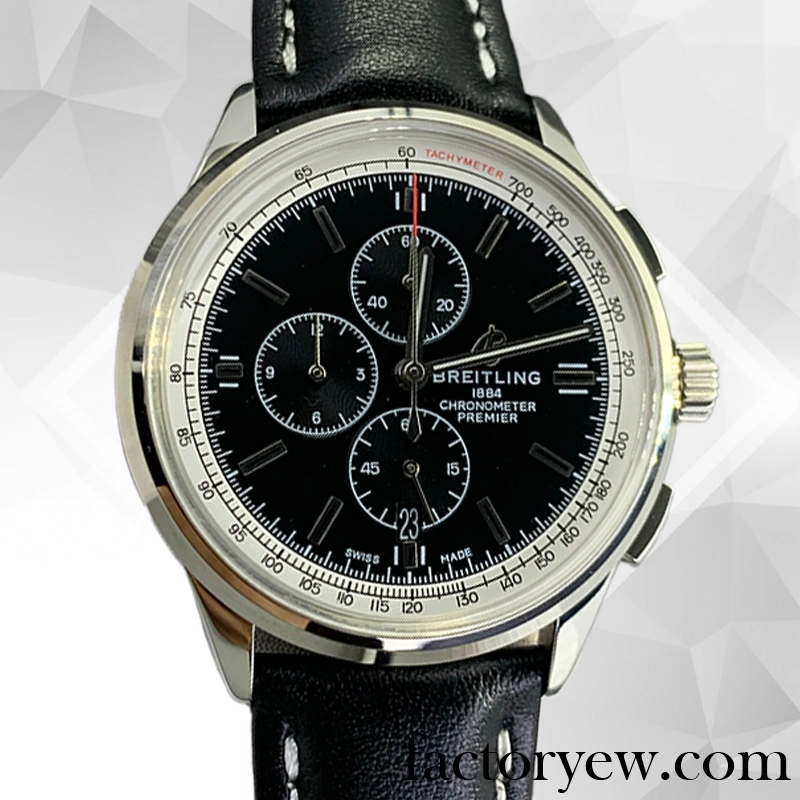 EW Breitling Premier A13315351B1X2 46mm Men’s Fake Black Dial Quartz