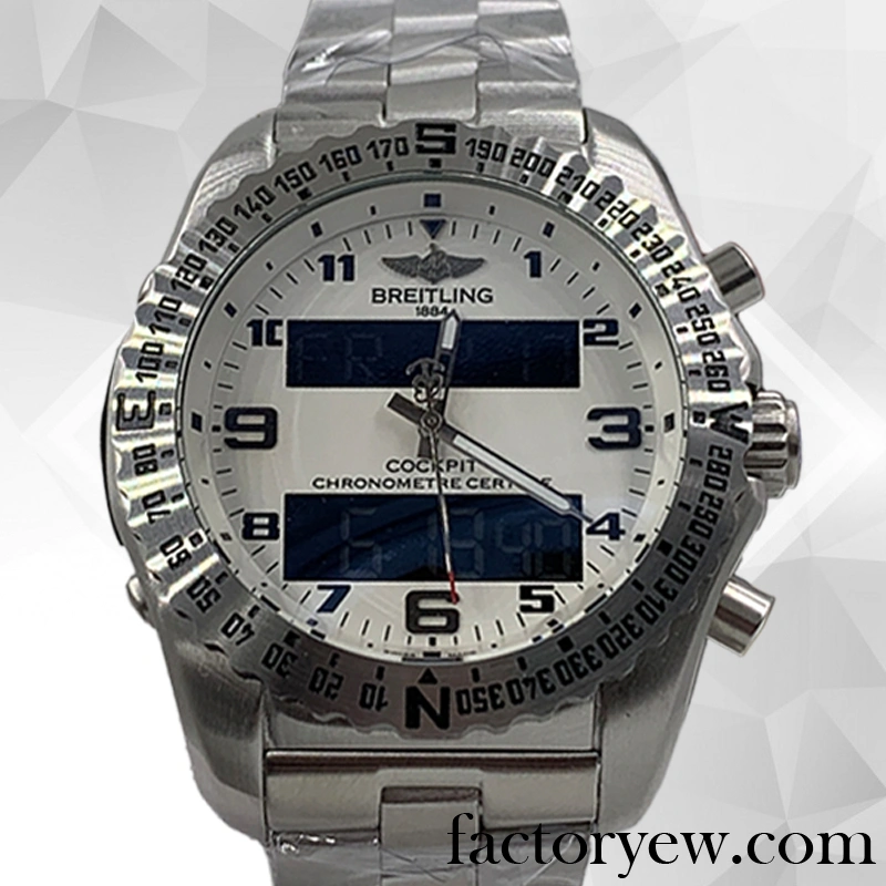EW Breitling Professional 46mm Men’s EB5010-003 Fake Silver-tone