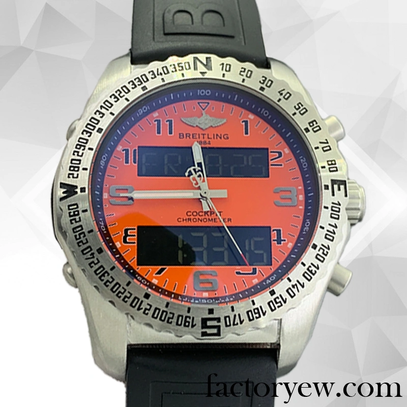 EW Breitling Professional Men’s ProfessionalOAR-001 46mm Fake Silver-tone Stainless Steel
