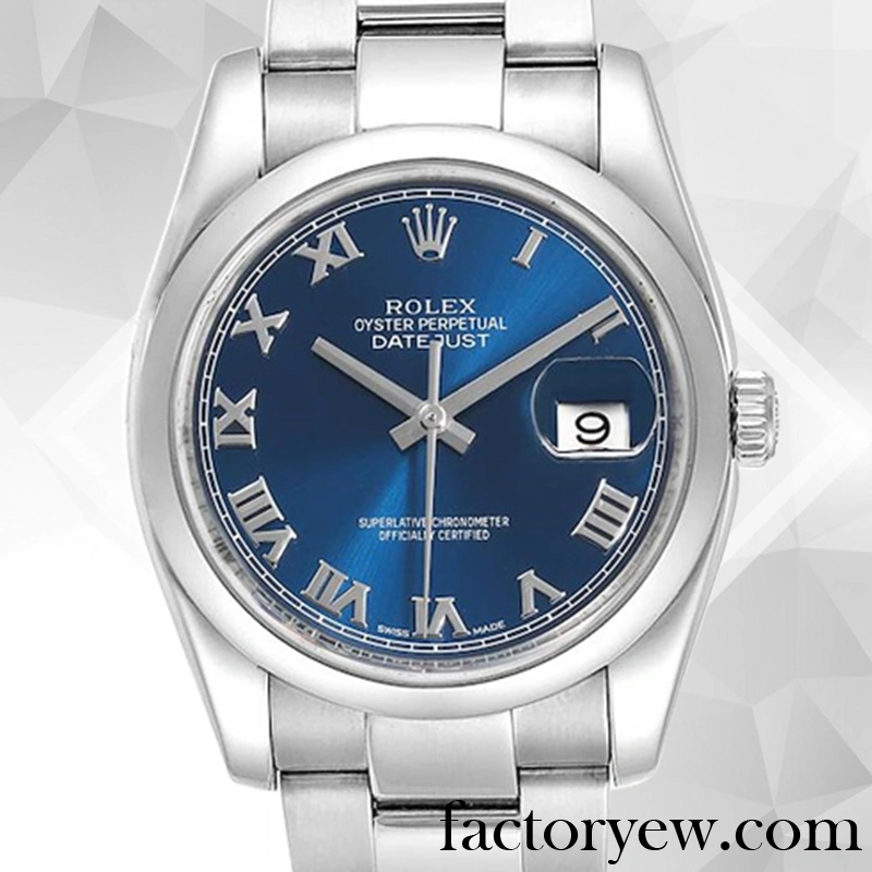 EW Rolex Datejust 116200BLRO Rolex Calibre Fake 2836 2813 Men’s 12mm