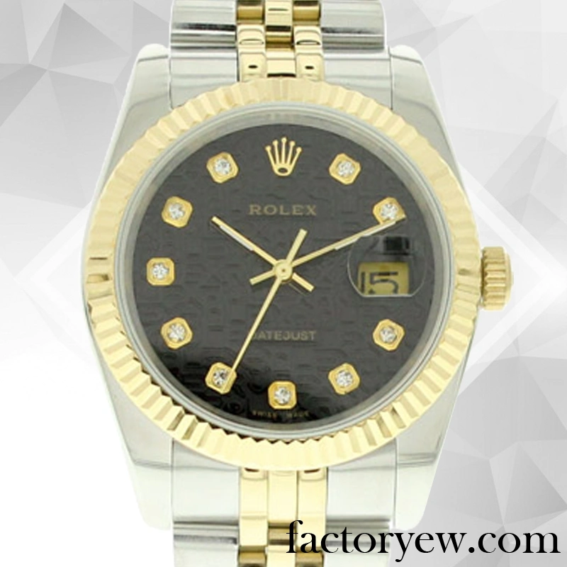 EW Rolex Datejust 116233-0208 Men’s Rolex Fake Calibre 2836 2813 Black Dial