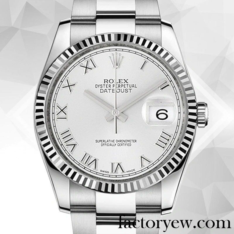 EW Rolex Datejust 116234WRO Rolex Calibre Fake 2836 2813 Men’s Automatic